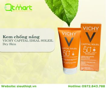 Kem chống nắng Vichy Capital Ideal Soleil -  Dry Skin 50ml